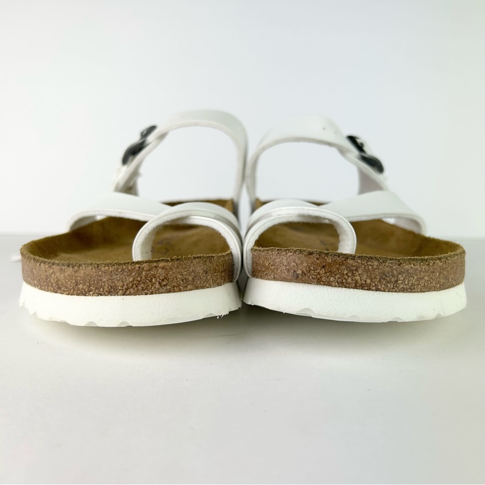 Birkenstock Betula Mayari White Birko-Flor Sandals EU 42 US L 11 - Picture 3 of 16